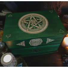 НА ЗАКАЗ: Магический алтарь-шкатулка Йоля + 4 инструмента Зимнего Солнцестояния